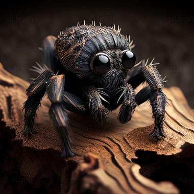 3D модель Phidippus audax (STL)